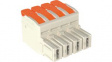 832-1106 Socket Plug, Lever, 10.16mm, 16mm\x1a, 6Poles