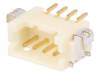 DF13A-4P-1.25H(50) Гнездо; провод-плата; "папа"; DF13; 1,25мм; PIN:4; SMT; на PCB