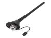 7677909, Антенна; на крышу; 0,2м; АМ, DAB, FM; 0,2м; Oотв:19мм, Calearo