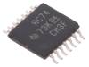 SN74HC74PW IC: цифровая; предустановленная, D триггер; Каналы:2; HC; SMD