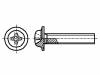 M4X8/BN5952, Винт; с юбкой; M4x8; Головка: сферическая; Шлиц: Phillips; PH2, BOSSARD