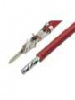 214763-2204 Pre-Crimped Lead MicroFit 3 Male - Bare Ends 300mm 22AWG