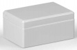 DABP081206G Cubo D 80 x 120 x 56 мм, глухая стенка, серая крышка, ABS, IP 66/67