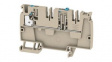 2428980000 Terminal Block, Push-In, 1 Poles, 20A, 4mm2, Dark Beige