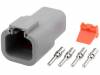 ATP04-4P-KIT01 Разъем: провод-провод; ATP; вилка; "папа"; Размер:12; 14?12AWG