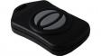 RND 455-00012 Корпус пластиковый темно-серый ABS Silicone с 3-мя кнопками