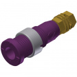 MSEB 2600 G M3 Au violett / violet Safety socket diam. 2 mm violet