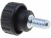 6371, Ручка регулятора; Диам:16мм; M5; 10мм; полиамид; H:13мм, ELESA+GANTER