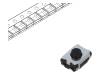 EVQP2F02K Микропереключатель TACT; SPST; Положения: 2; 0,02A/15ВDC; черный