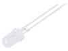 OSB56L5111Y LED; 5мм; голубой; 4-5лм; 15°; Поверхность: выпуклая; Шаг:2,54мм