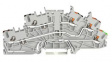 2203-6543 Terminal Block, Push-In, 5 Poles, 250V, 24A, 0.25 ... 2.5mm², Grey