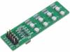 EASYLED BOARD WITH YELLOW DIODES Дочерняя плата; IDC10 x2; Состав набора: макетная плата