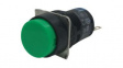AB6M-M2PG Pushbutton Switch 2CO Momentary Function Green
