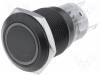 V19B-11R-12B-S, Переключатель: антивандальный; 1; SPDT; 0,5A/220ВAC; 1A/24ВDC, Onpow