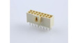 105310-2116 Nano-Fit Vert HDR THT 2.50mm Dual Row 16 Circuits with Kinked Pins Tin Plating Natural Glow-Wire Capable Tray