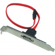 ISO7P SATA cable with bracket 0.3 m