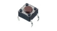 PHAP5-30VA2K3T2N2 Tactile Switch PHAP5-30, NO, 2.6N, 6 x 6mm