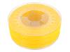 ABS+1.75-BRIGHT YELLOW, Филамент: ABS+; желтый (светлый); 1кг; Темп.печати:230-240°C, DEVIL DESIGN