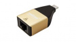 12.02.1111 Ethernet Adapter USB-C - RJ45 Gold