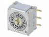ND3FR16P, Кодирующий переключатель; вертикальный; Rконт.макс: 30мОм, NKK Switches (NIKKAI, Nihon)