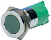 Q22F1CXXY220E, LED Indicator yellow 230 VAC, APEM