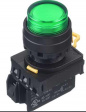 YW1L-A2E10QM3G Кнопочный переключатель с подсветкой 1NO 10 A 24 В / 120 В / 240 В / 380 В IP65