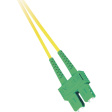 SCASCA09DYE5 FO cable 9/125um SC-APC/SC-APC 5 m yellow