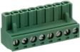 1754562 Female header Pitch 5 mm, 8 Poles