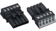 890-205 Lighting terminal 5p, 0.25...1.5 mm2 black