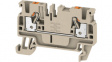 1521850000 A2C 2.5 terminal block a push-in, 0.5...2.5 mm2 800 vac 24 a dark beige