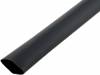 319-01200, Термоусадочная трубка; 3:1; 12мм; L:1м; черный; полиолефин, HellermannTyton