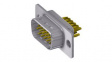 HD-D15PZ/2 D-Sub Connector, DE-15, Solder Cup
