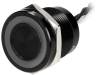 PS193P10Y21W12VL Переключатель: пьезоэлектрический; Положения: 2; SPST-NO; IP68