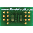 RE933-02 Laboratory card FR4 Epoxide + chem. Ni/Au TSSOP14 Adapter