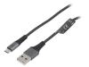 49282 Кабель; USB 2.0; вилка USB A,вилка micro USB B; 1м; 480Мбит/с