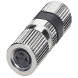 1506778 SACC-M 8FS-3PCON Cable socket M8 Poles 3