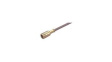 11 SMB-50-2-40/111 NH RF Connector, SMB, Brass, Plug, Straight, 50Ohm, Crimp Terminal