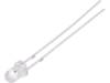 OSB5SA3131A LED; 3мм; голубой; 4200-5500мкд; 30°; Поверхность: выпуклая