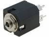 ACJM-MV35-2S, Гнездо; Jack 3,5мм; "мама"; mono; с выключателем; прямой; THT, Amphenol