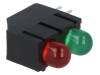 L-1503EB/1I1GD, LED; в корпусе; красный/зеленый; 5мм; Кол-во диод: 1; 10мА; 60°, Kingbright