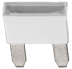 168.6785.5257, Fuse MINI(r) 25 A 32 VDC white, Littelfuse