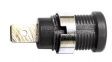 BU-P72913-0 [10 шт] Banana Connector, Socket, Black, 35A, 1kV, Nickel, Pack of 10 pieces