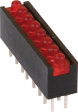 RTZ2080R LED-Array red No. of LEDs=8