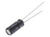 UKL1H4R7MDD, Конденсатор: электролитический; THT; 4,7мкФ; 50ВDC; O5x11мм; ±20%, NICHICON