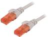 DK-1612-100 Patch cord; U/UTP; 6; многопров; CCA; ПВХ; серый; 10м