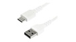RUSB2AC1MW Charging Cable USB-A Plug - USB-C Plug 1m USB 2.0 White