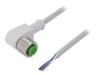 7014-12341-2140500 Соединительный кабель; M12; PIN: 4; угловой; 5м; вилка; 250ВAC