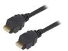AK-330124-050-S Кабель; HDMI 2.1; вилка HDMI,с обеих сторон; 5м; черный
