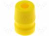 AC-GROMMET-YEL, Амортизатор; для разъемов Jack, для разъемов XLR; желтый, Amphenol