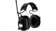HRXD7A-01 PELTOR DAB+ and FM Radio headband Headset 31 dB Black